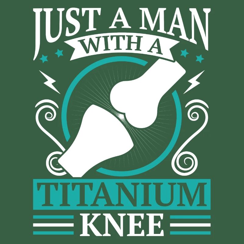 Artificial Titanium Knee, Arhtrose Physiotherapist