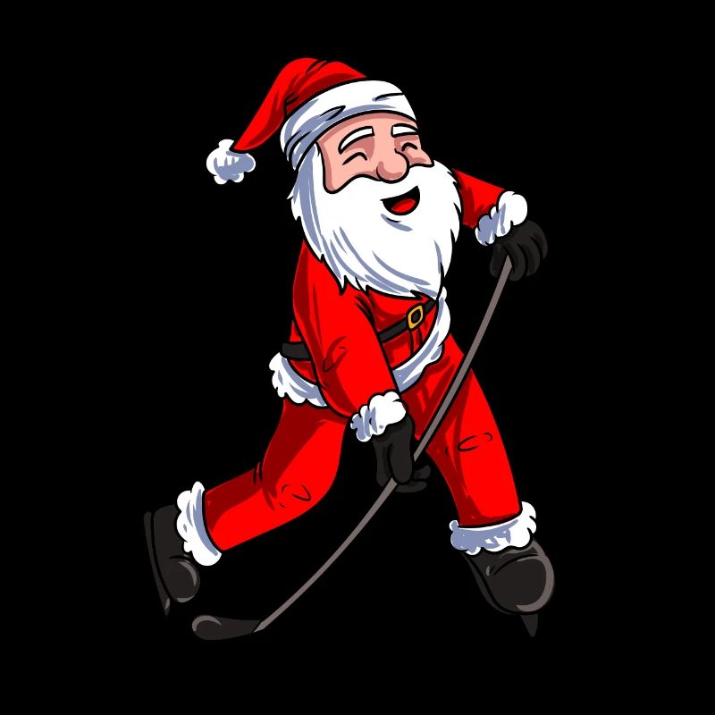 Weihnachtsmann Eishockey