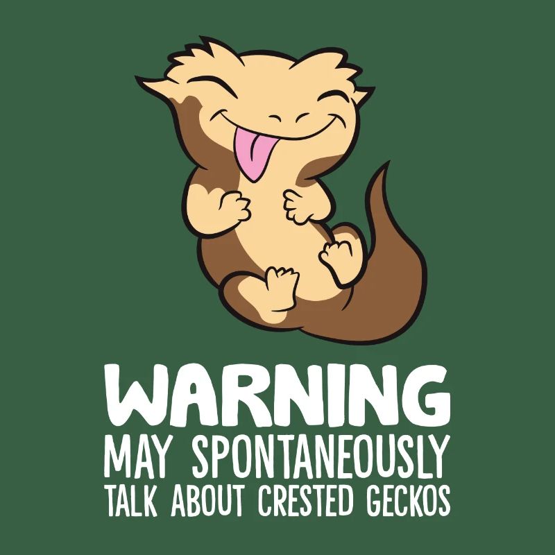 Crested Gecko May Spontaneously Talk About