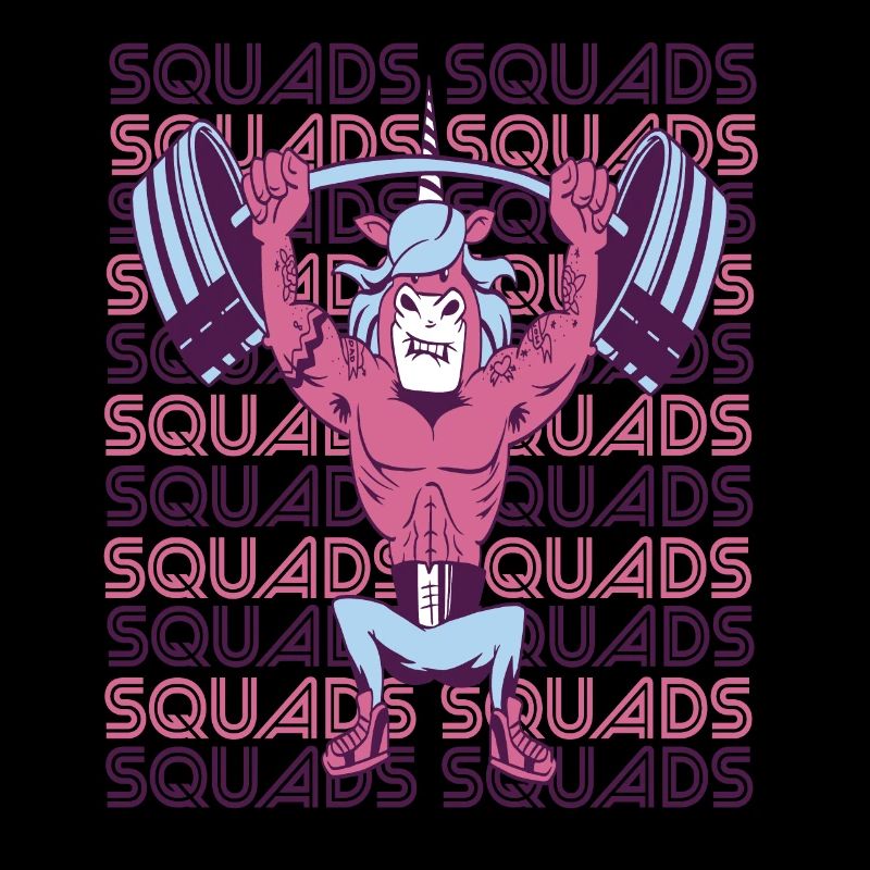 Squads Unicorn Heavy Gym Workout Strength Training