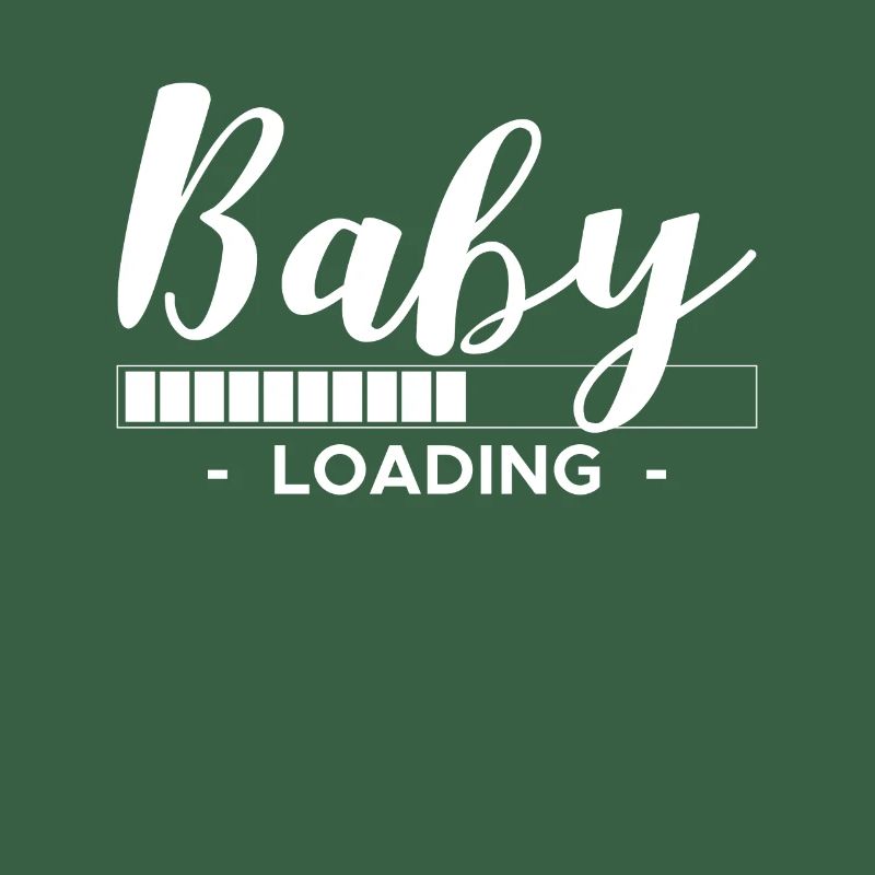 Baby Loading Geschenk Werdende Mutter