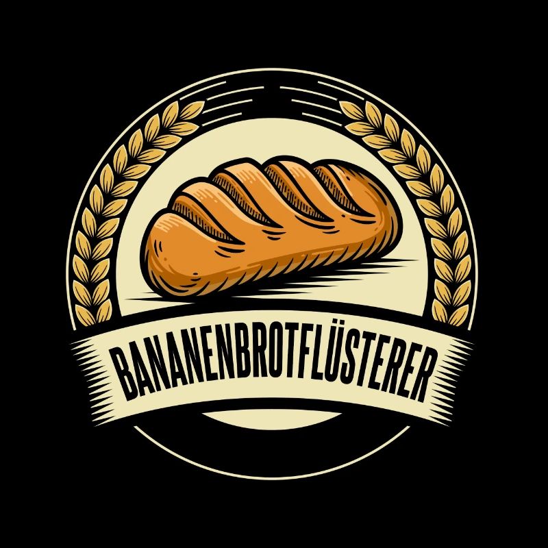 Cooles Brot backen Bäcker Spruch Motiv
