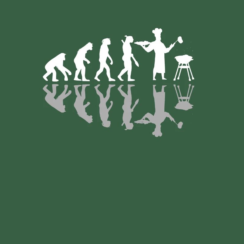 Grill Master Human Evolution BBQ Smoker Grilling