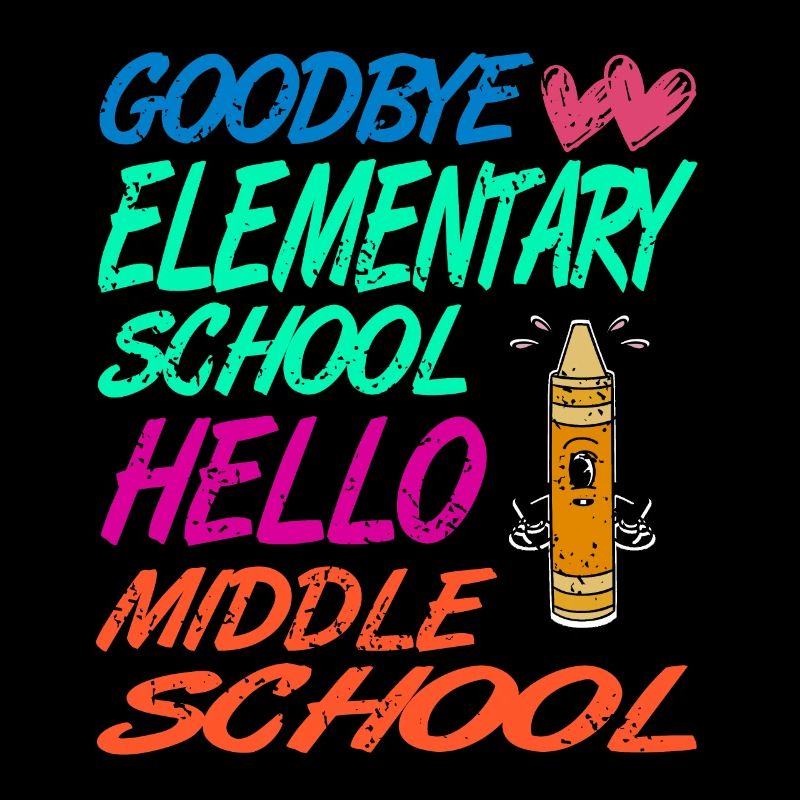 Goodbye Elementary School Hello Middle School