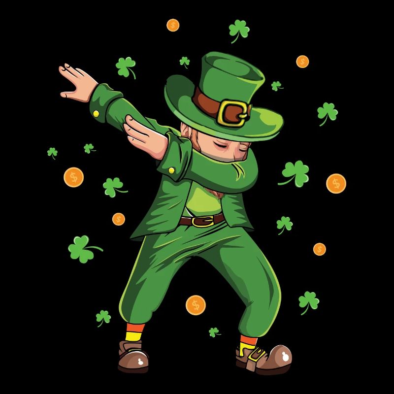 Saint Paddy Shamrock Saint Patricks Dab Leprechaun