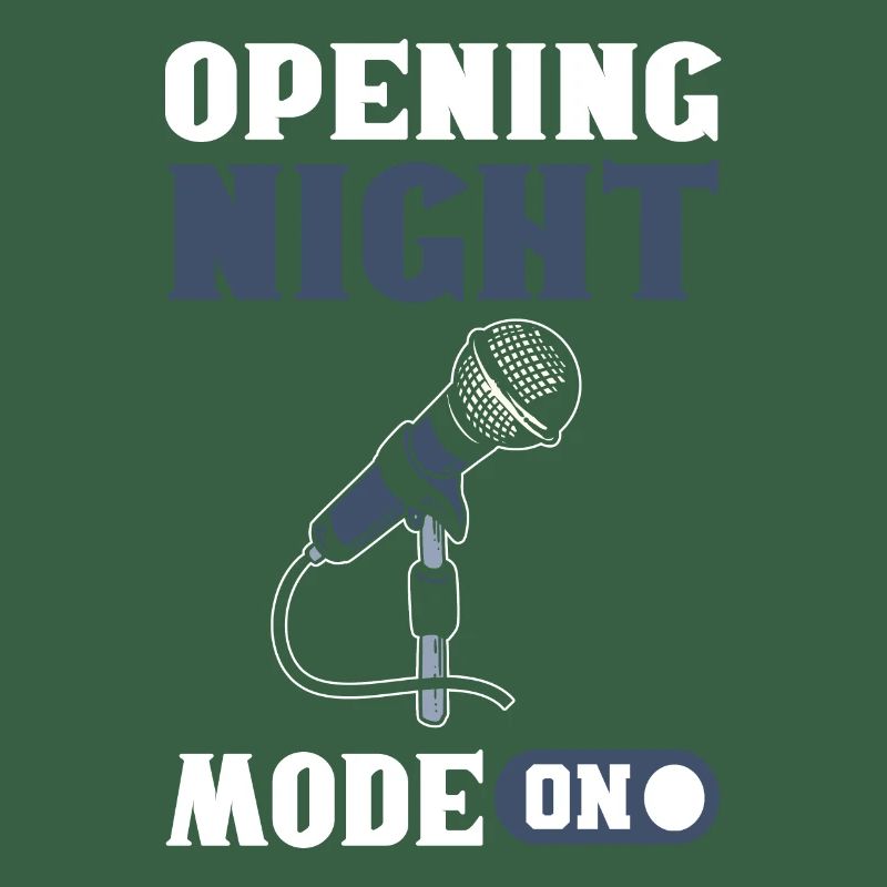 Opening night mode turned on. Theatre