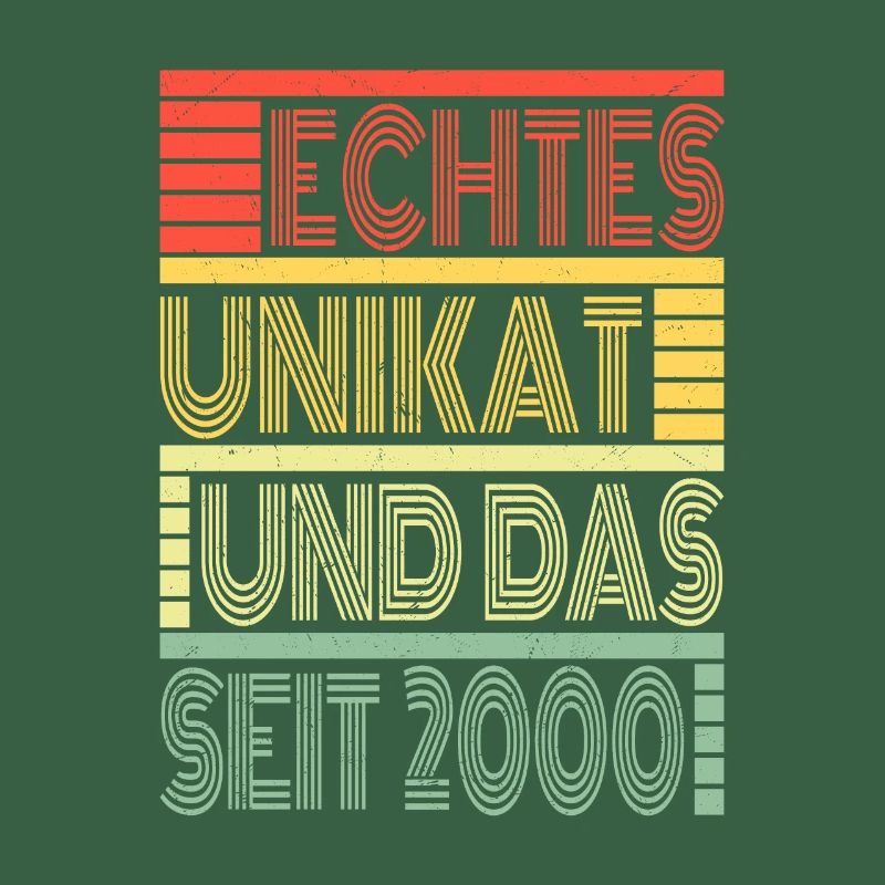 Echtes Unikat Seit 2000 Geboren 2000 Geburtstag