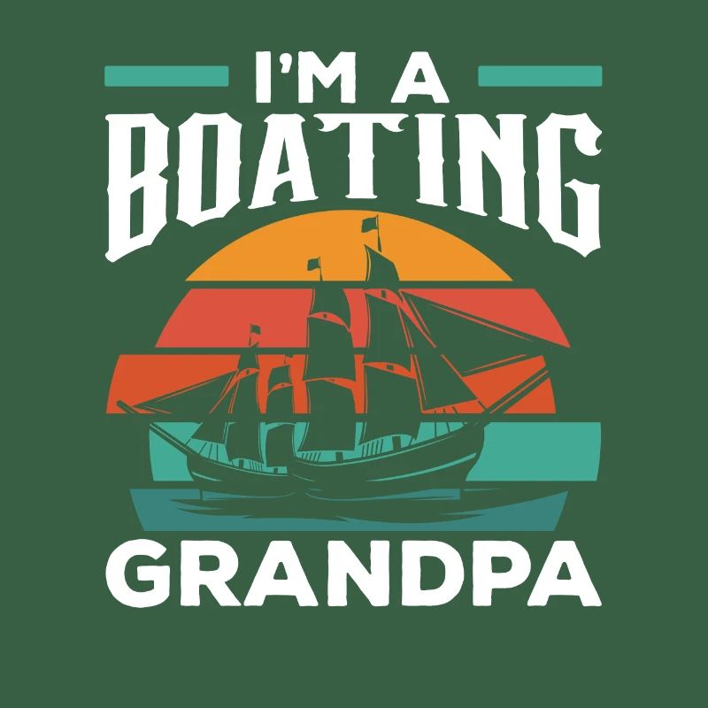 Ich Bin Ein Bootfahrender Opa Bootfahren Boot