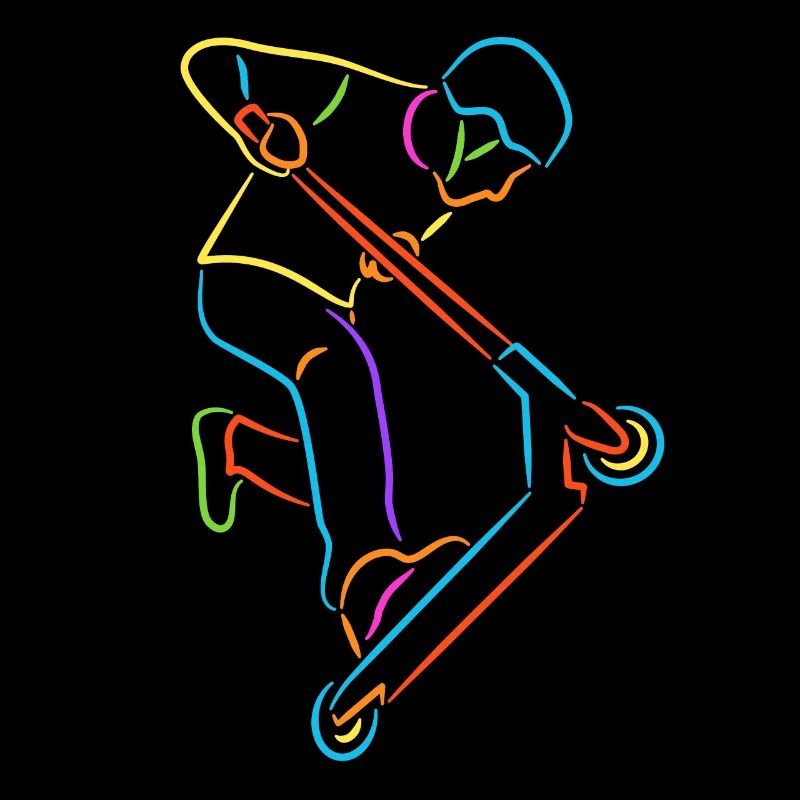 Cascade Scooter Tricks Coloré Kick Scooter