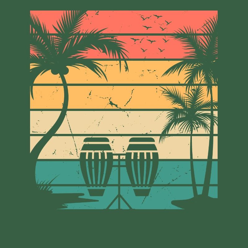 Conga Player Conga Drums Conga Retro Congas