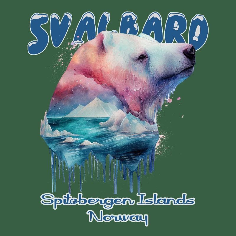 Svalbard Norwegen Spitzbergen Polar Eisbär