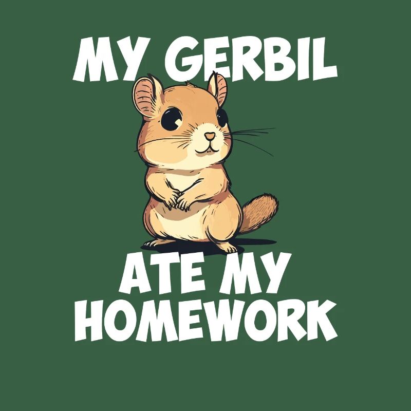 Gerbille a mangé mes devoirs, gerbille