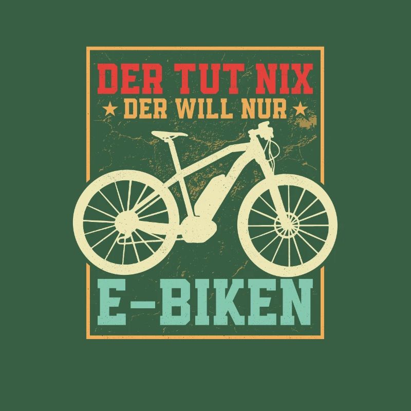 Der tut nix der will nur E-Biken Elektrofahrrad E-