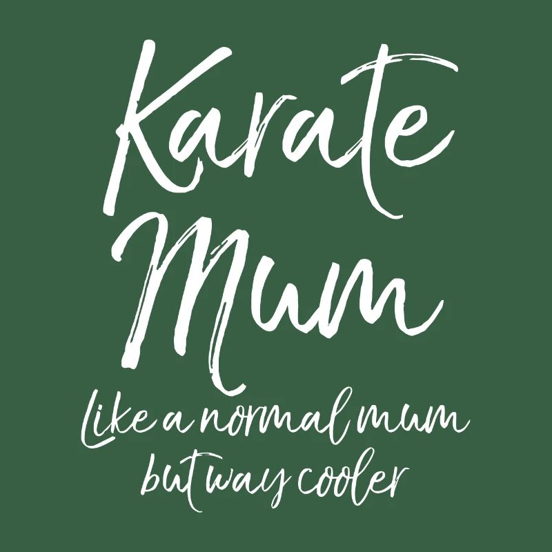Muttertag Karate-Mutter wie eine normale Mutter, aber Wayf