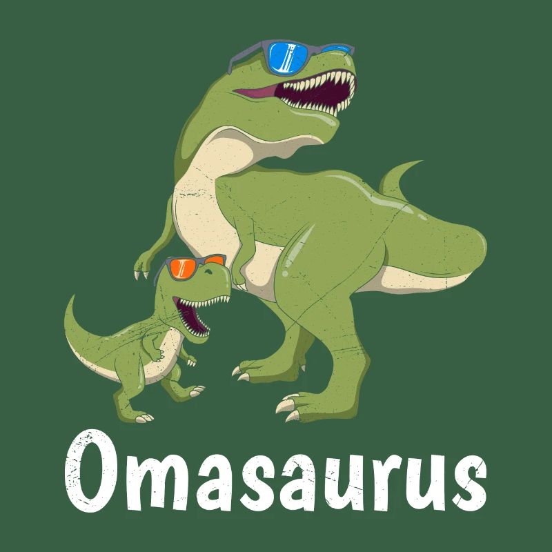 Omasaurus Muttertag Großmutter Dinosaurier