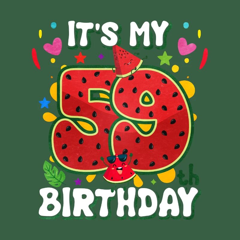 59e anniversaire Pastèque