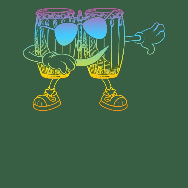 Funny Conga Dab Dance Conga Drums