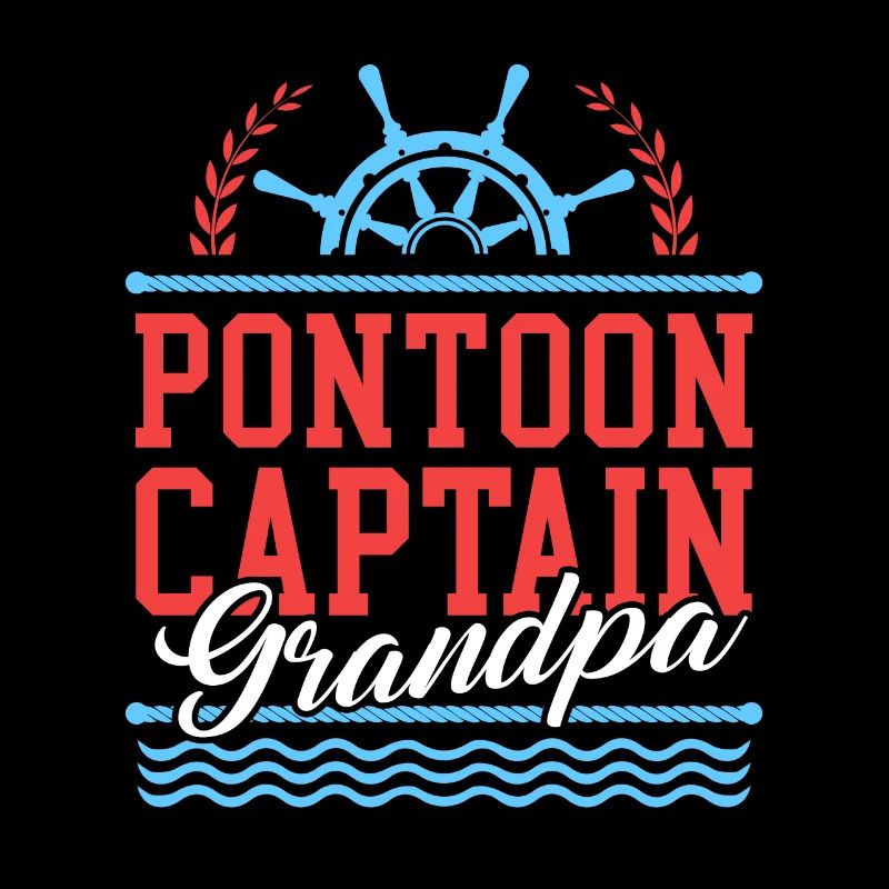 Pontoon Kapitän Opa Pontoon Pontoonboot Geschenk
