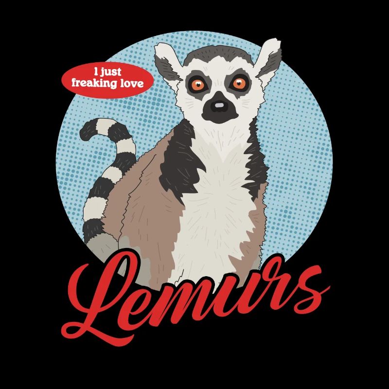 Lémurien à queue annelée | Cadeau de lémuriens à queue annelée