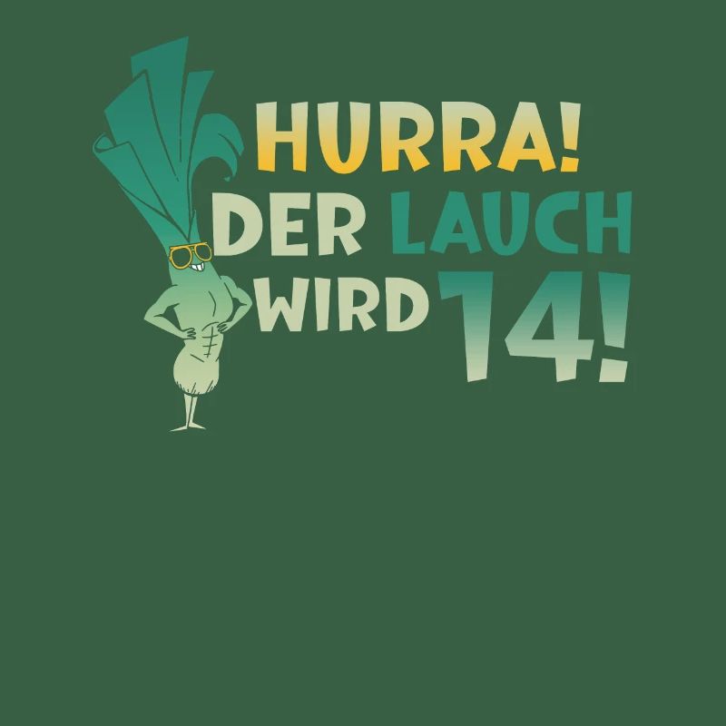 Hurra der Lauch wird 14