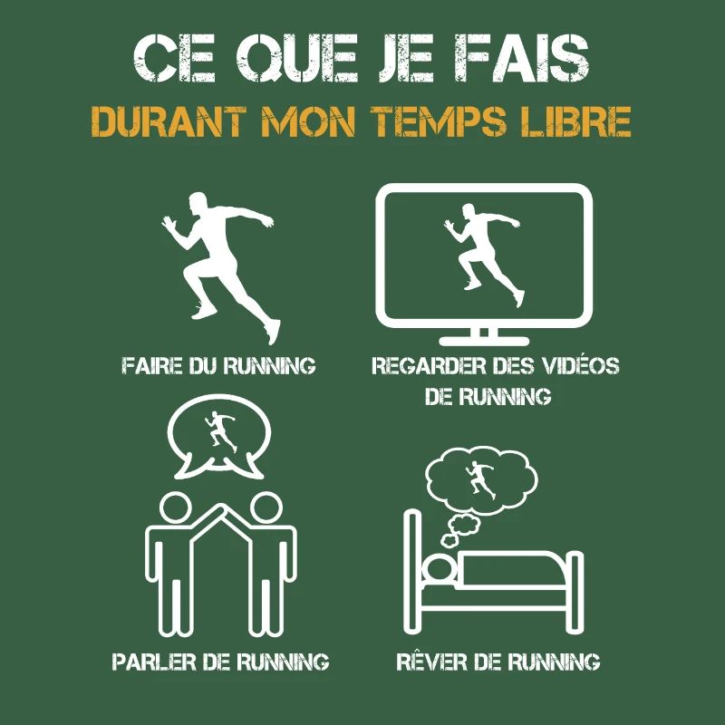 ce que je fais durant mon temps libre running