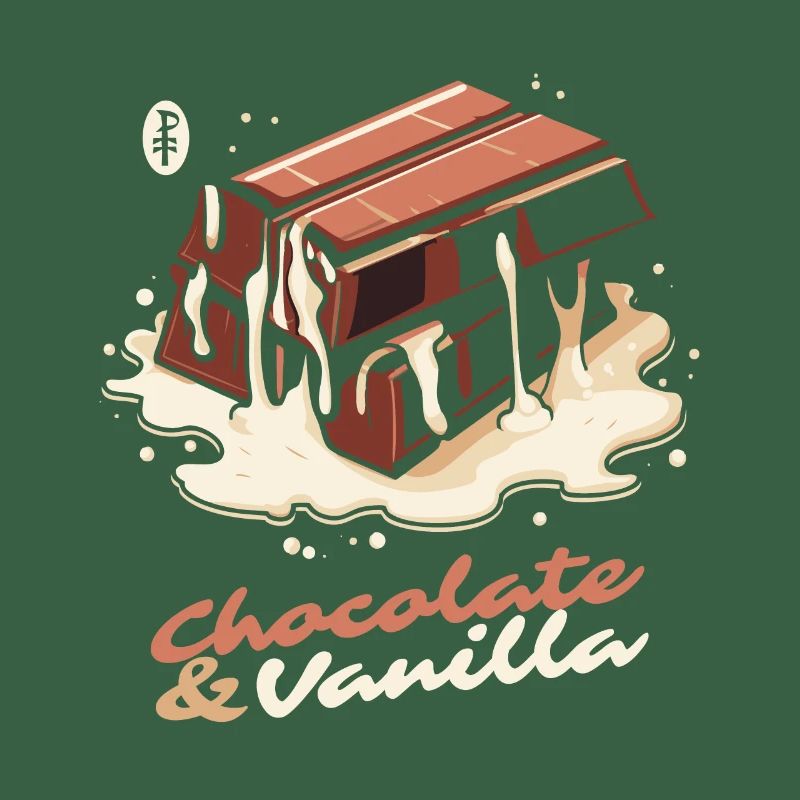 Chocolate and vanilla