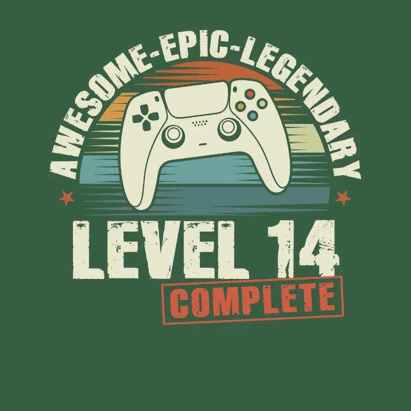 Level 14 Complete 14th Birthday Gift