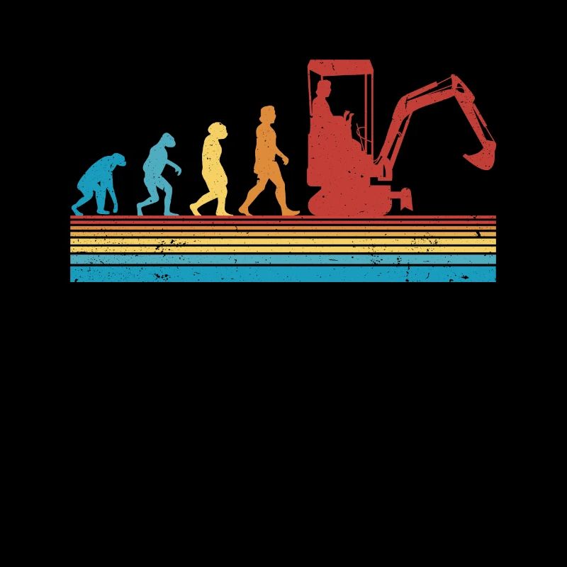 Excavator Evolution Excavator Operator Excavator Driver