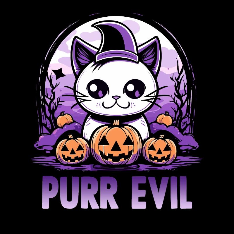Halloween Deko Chibi Katzen Halloween Geschenk