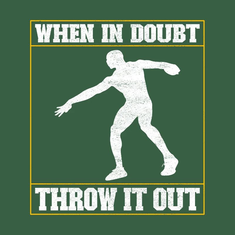 Diskuswerfer Diskuswerfen