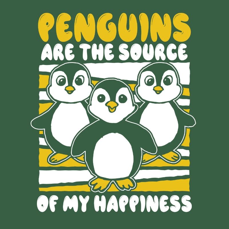 Les pingouins sont la source de mon bonheur Seabird
