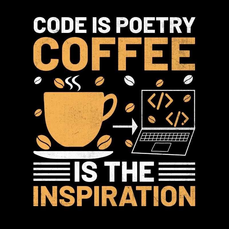 Kaffee-Codierung Programmierer Programmierer Entwickler Nerd Coff