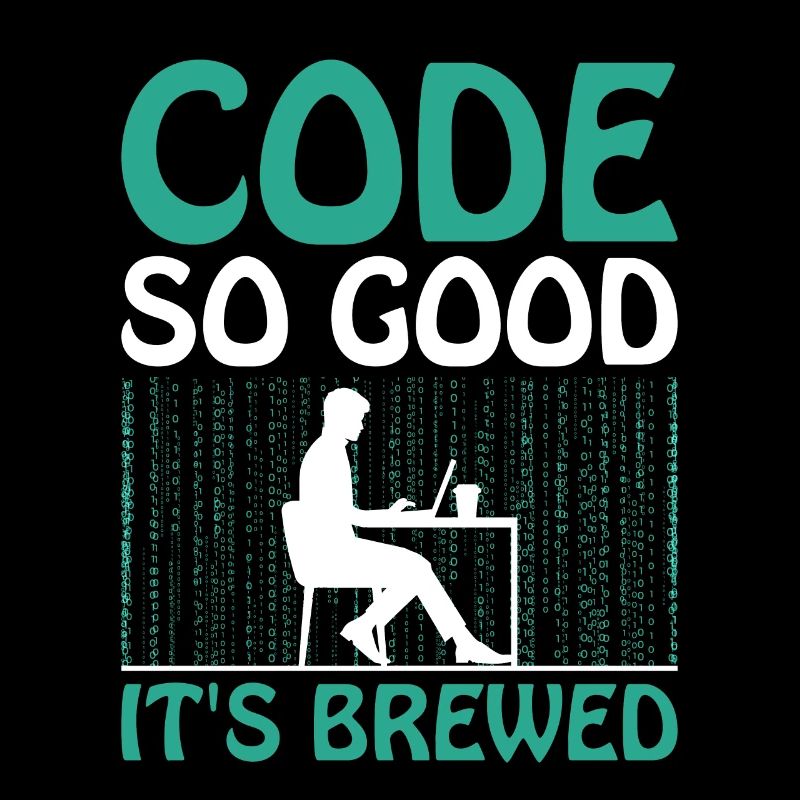 Kaffee-Codierung Programmierer Programmierer Entwickler Nerd Coff
