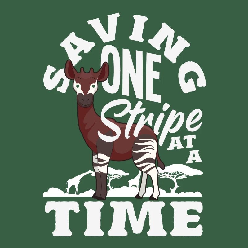 Funny zookeeper okapi lover
