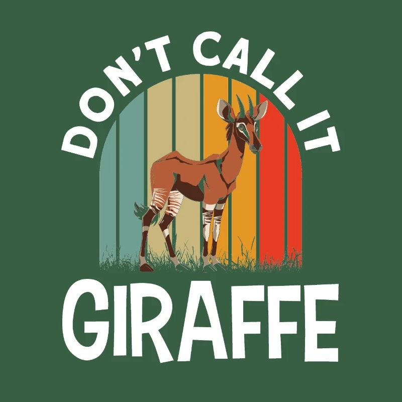 Funny zookeeper okapi lover