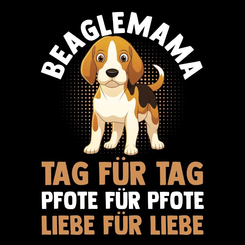 Hund Hundemama Beaglemama Mutter Beagle