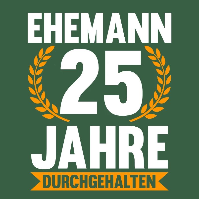 25 Jahre Ehe Ehemann 25. Hochzeitstag Geschenk