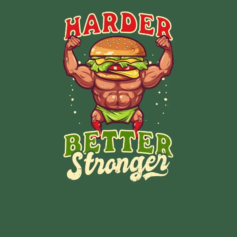 Bodybuilder BBQ Plus dur plus fort