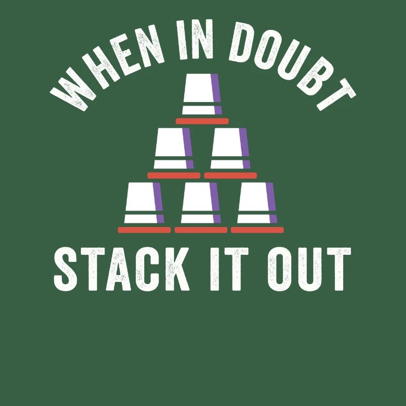 Sport Stacking Stacks Coupe de vitesse empilée