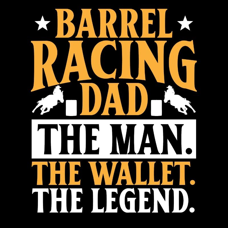 Rodeo Barrel Racing Pferd