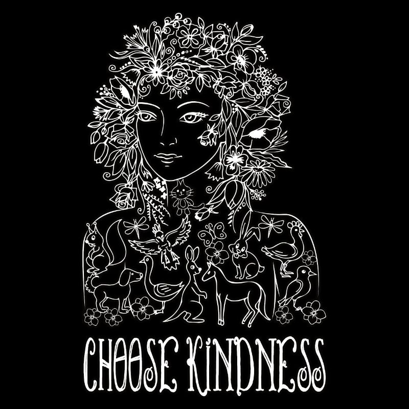Choose Kindness Animals Artwork