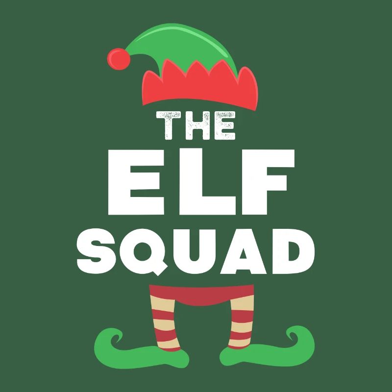 Escouade d’elfes mignon Noël
