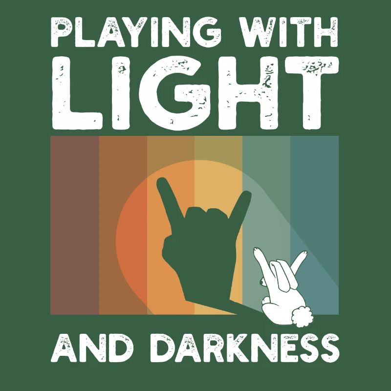 Playing With Light And Darkness Shadow