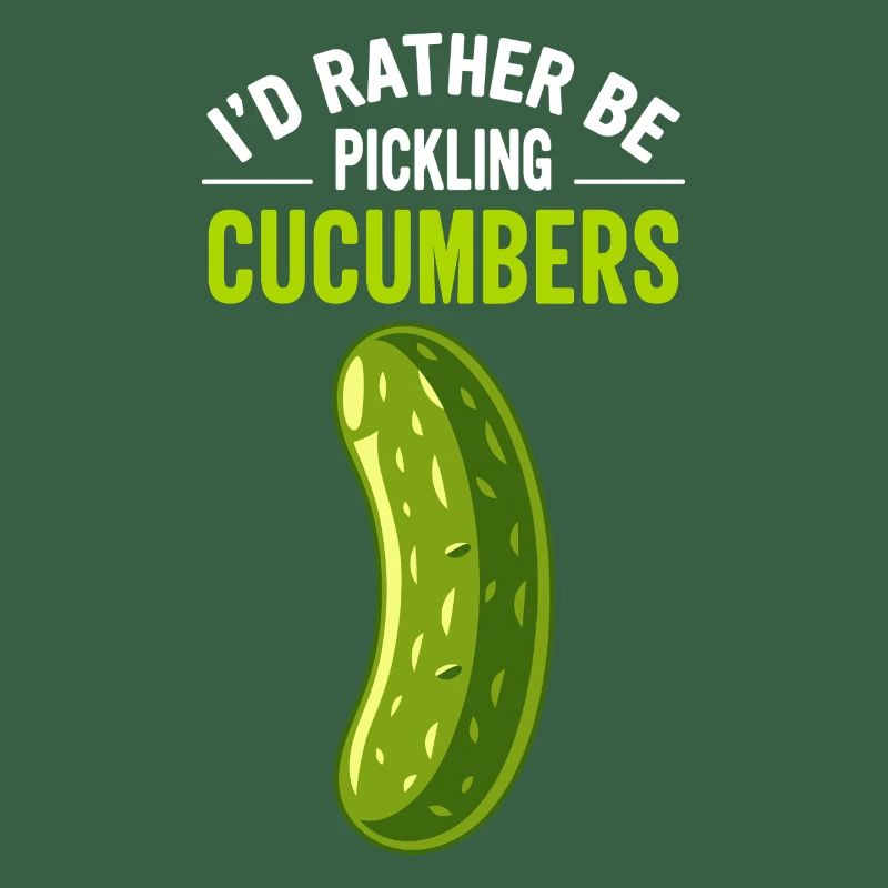 Cornichon à l’aneth Je suis l’un des cornichons