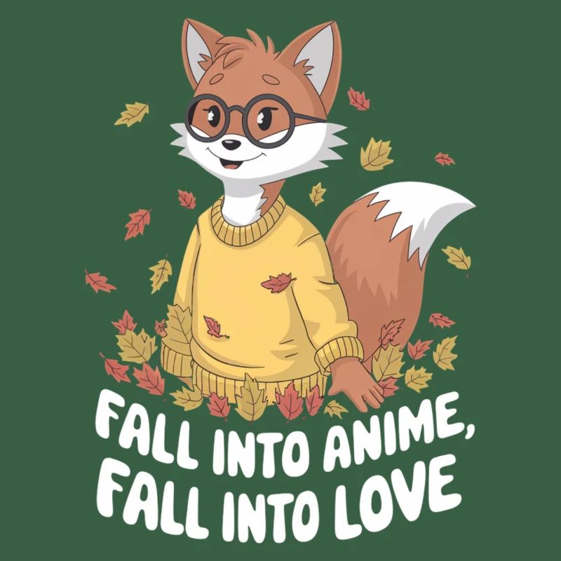 Fall Into Anime Fox Design