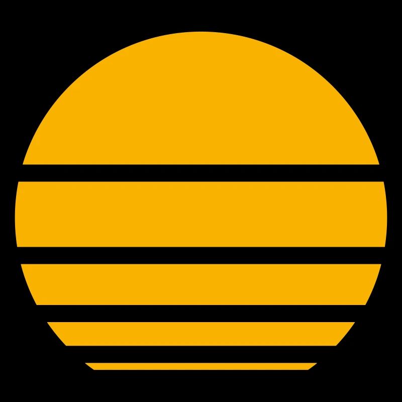 Pattern frame sun