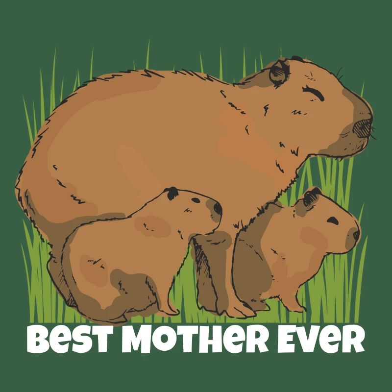 Capybara Muttertag Beste Mama