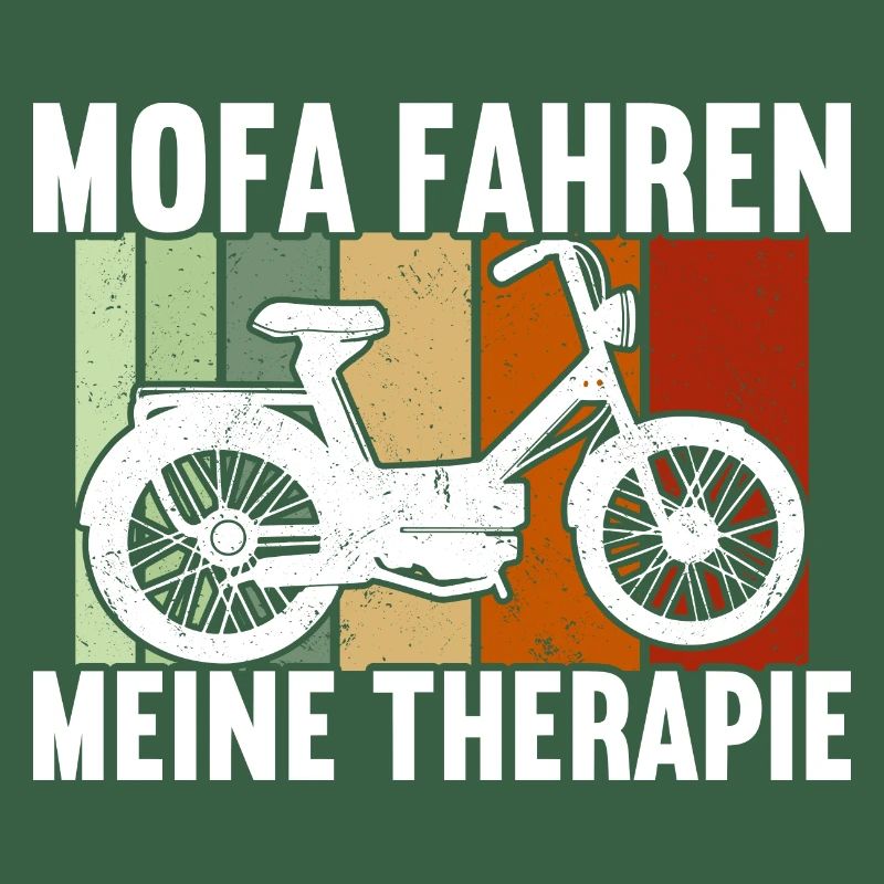 Mofa Moped Rollerfahrer Roller