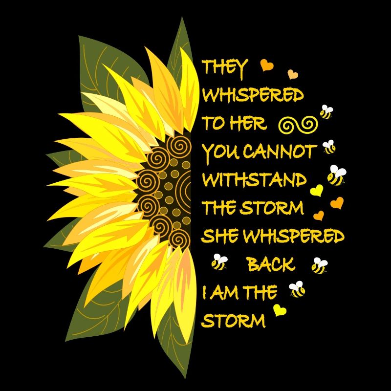 Fleurs de tournesol fleurissement avec le texte