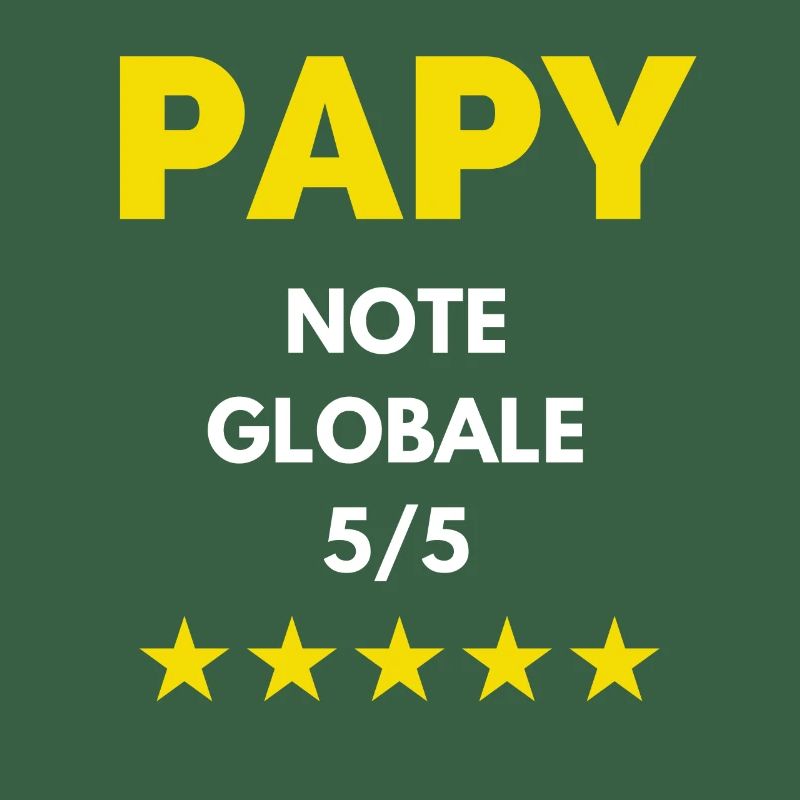 PAPY NOTE 5 sur 5 ÉTOILES